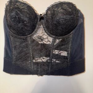 🖤Chic Black Lace Bustier